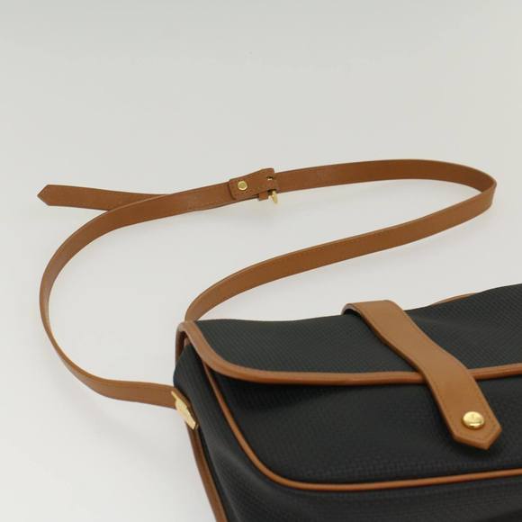 SAINT LAURENT Shoulder Bag PVC Leather Black Auth am4843 - Picture 8 of 16